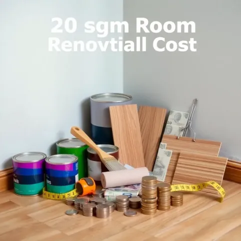 Ile kosztuje remont pokoju 20m2